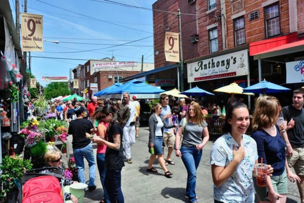 Апартаменти Italian Casetta In Thee Italian Market South Philly Філадельфія Екстер'єр фото